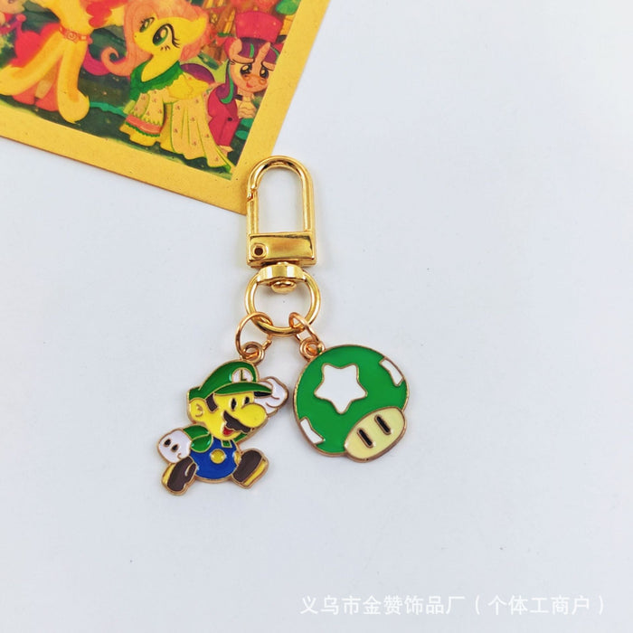 Wholesale Keychain metal pendant jewelry bag student pendant surrounding small gifts