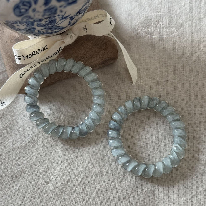 Wholesale New Cat Eye Color Transparent Phone Rope with No Trace Phone Cable Hair Rope Head Rope Rubber Band