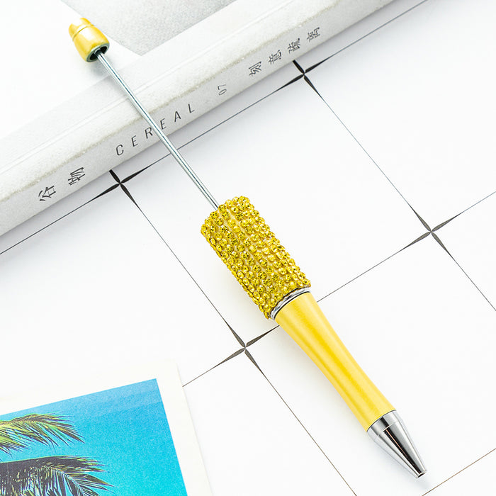Wholesale Beadable Pens Rhinestone Pens Handmade Plastic Diamond Pen JDC-PN-HuaH014