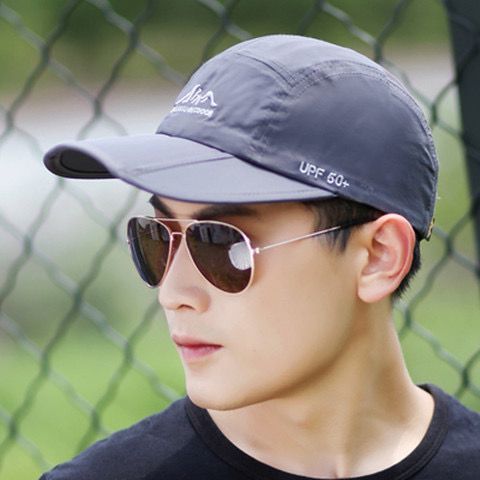 Wholesale Hat Long brimmed duckbill cap Outdoor casual sun hat Sunscreen baseball cap