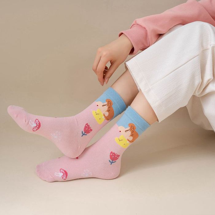 Wholesale Socks children cartoon tube cute cartoon tube socks casual socks