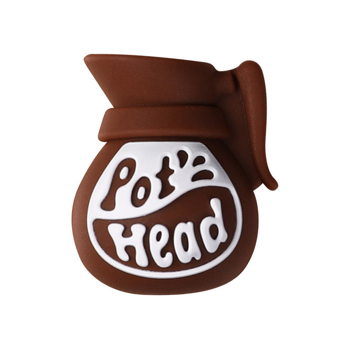 Wholesale 20pcs Three-dimensional coffee cup silicone beads creative DIY jewelry focus beads glue beads beaded