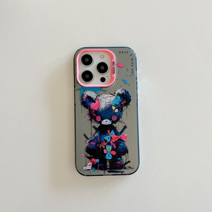 Wholesale Smiley Bear TPU Phone Case JDC-PC-FangXing006
