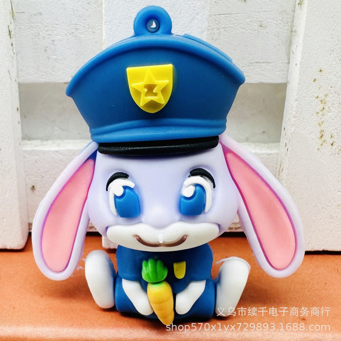 Wholesale Keychain Ring Doll Accessories Couple Bag Pendant