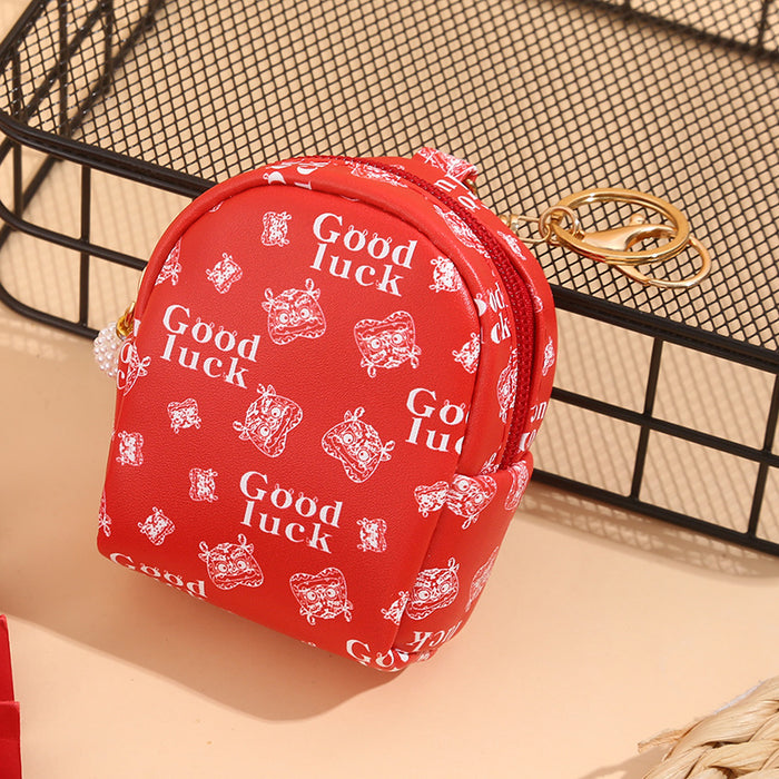 Wholesale PU Small School Bag Coin Purse JDC-WT-YouTu012