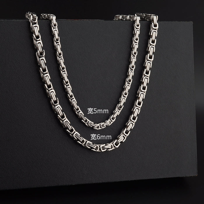 Wholesale Necklace Street Cuban Chain Neck Chain Necklace