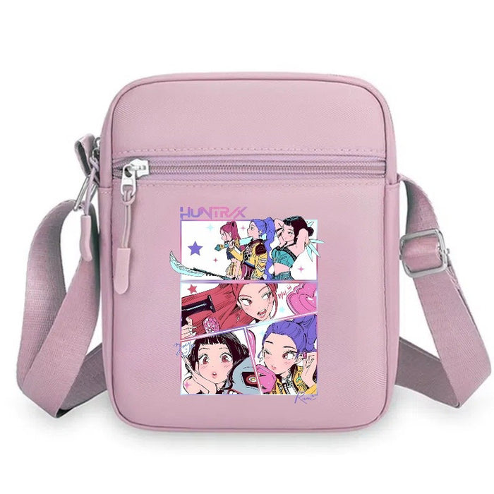 Wholesale Cute Cartoon Print Colorful Small Square Shoulder Bag