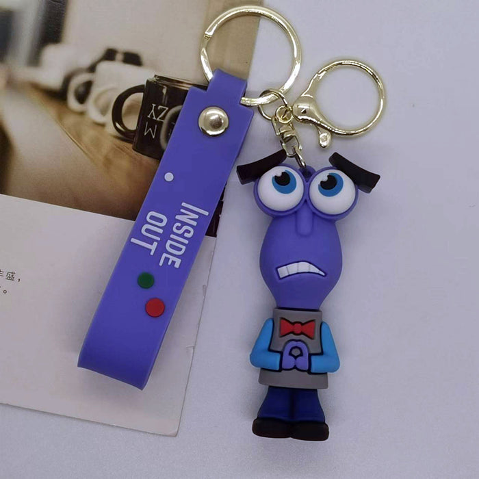 Wholesale cartoon mind Secret Service team key chain pendant bag car key chain accessories gift