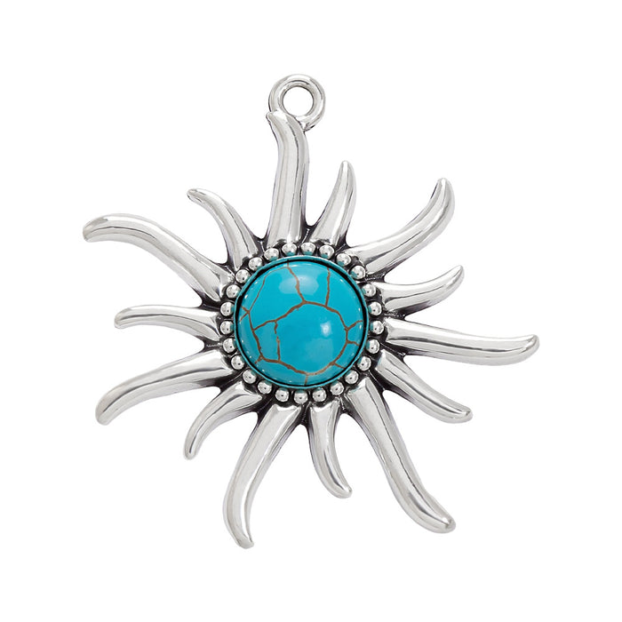 Wholesale 50pcs Turquoise Bohemian Ethnic Style Earrings