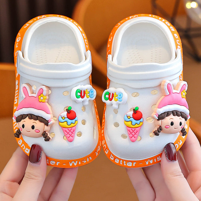 Wholesale slippers summer indoor non-slip cute cartoon babys' sandals