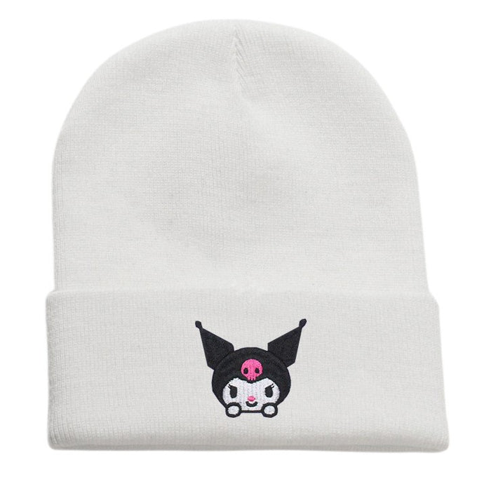 Wholesale Cartoon Embroidery Acrylic Wool Knitted Hat JDC-FH-Shengn004