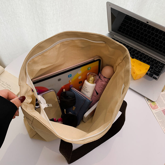Wholesale Large canvas floral tote bag