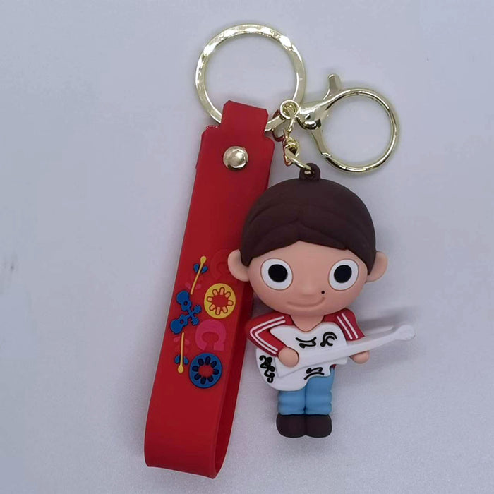 Wholesale cartoon dream ring travel notes doll key chain pendant bag car key chain accessories gift