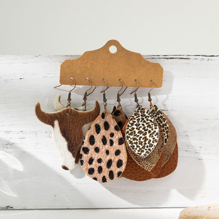 Wholesale Vintage turquoise design earring set