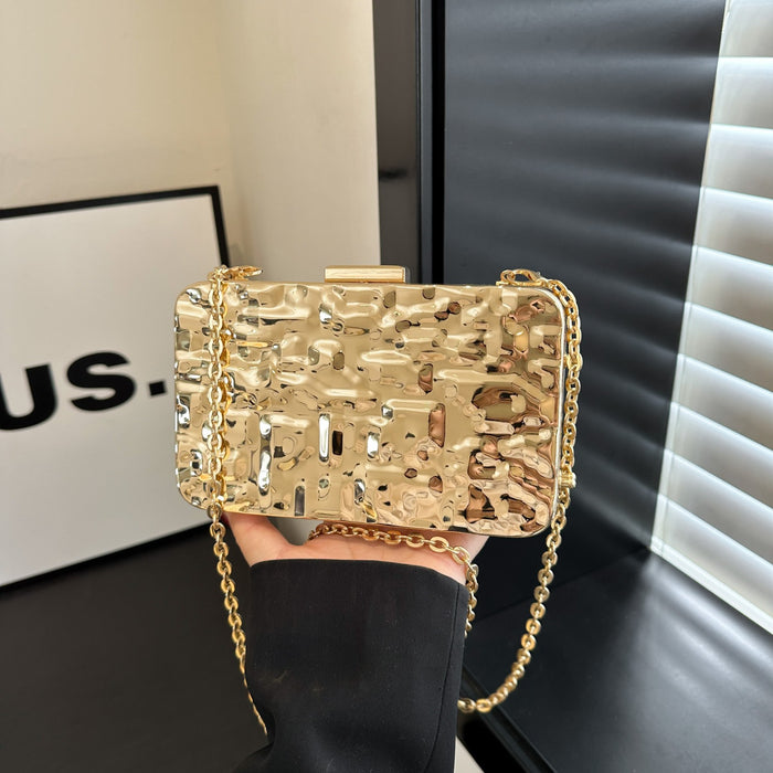 Wholesale Acrylic Cosmetic Bag Chain Crossbody Women's Bag JDC-HB-TY006