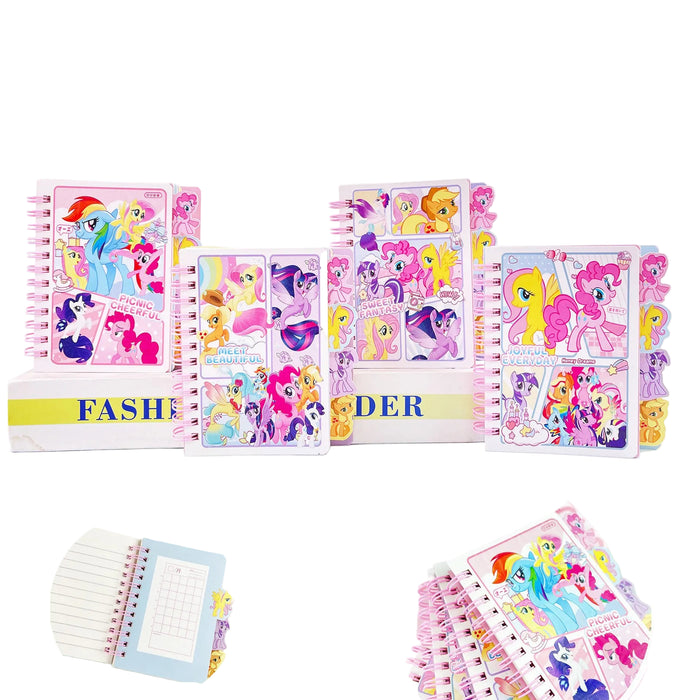 Wholesale Cute cartoon spiral notebook with dividers for students.