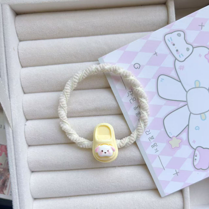 Wholesale Cartoon Cute Small Slippers Hair Ring Ins Girl Headband Student All-match Hair Accessories