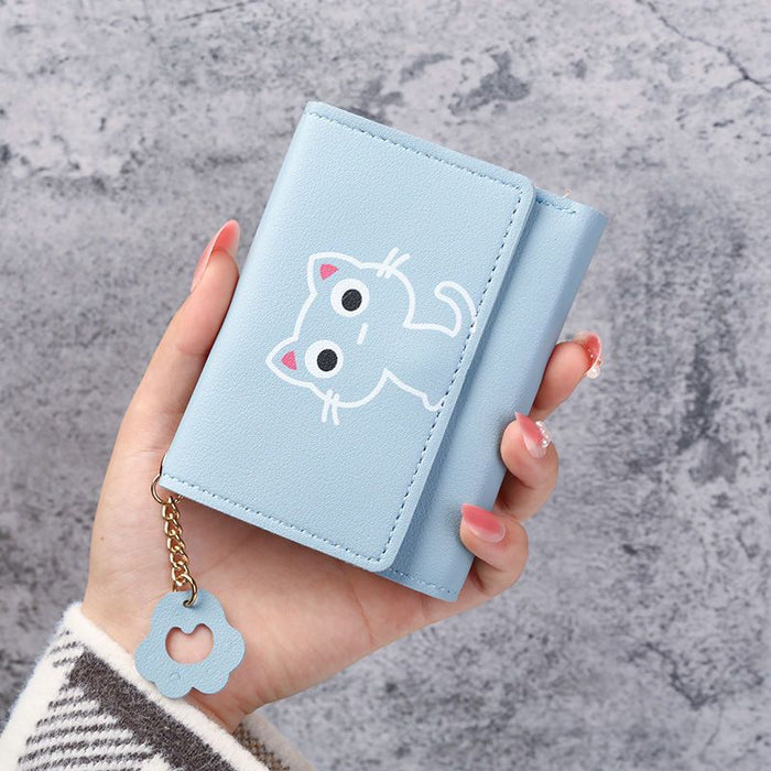 Wholesale Ancient Style Han Element Short Wallet in Pink PU - Multifunctional Card Holder Fashion Accessory
