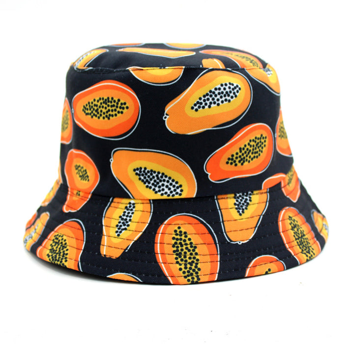 Wholesale New Hat Pattern Printed Sunshade Fisherman's Hat Outdoor Leisure Versatile Pot Hat