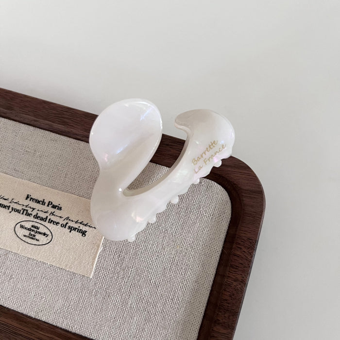 Wholesale Temperament Alien Medium Simple Half zip Hairpin with Shark Clip Hair Clip Hair Accessories