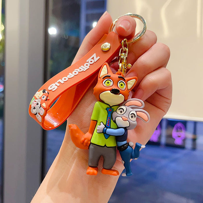 Wholesale Cute Cartoon Keychain Couple Pendant
