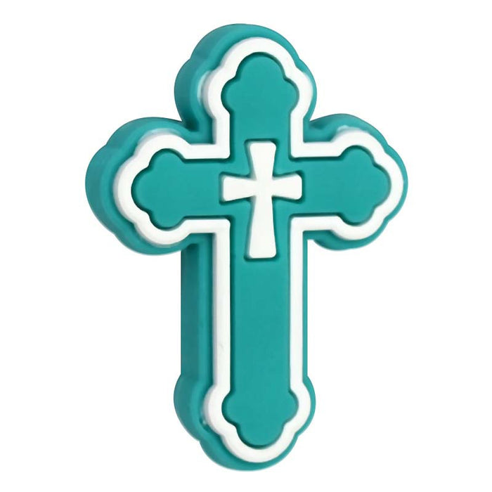 Wholesale Soft glue mold cross glue pendant cross jewelry accessories