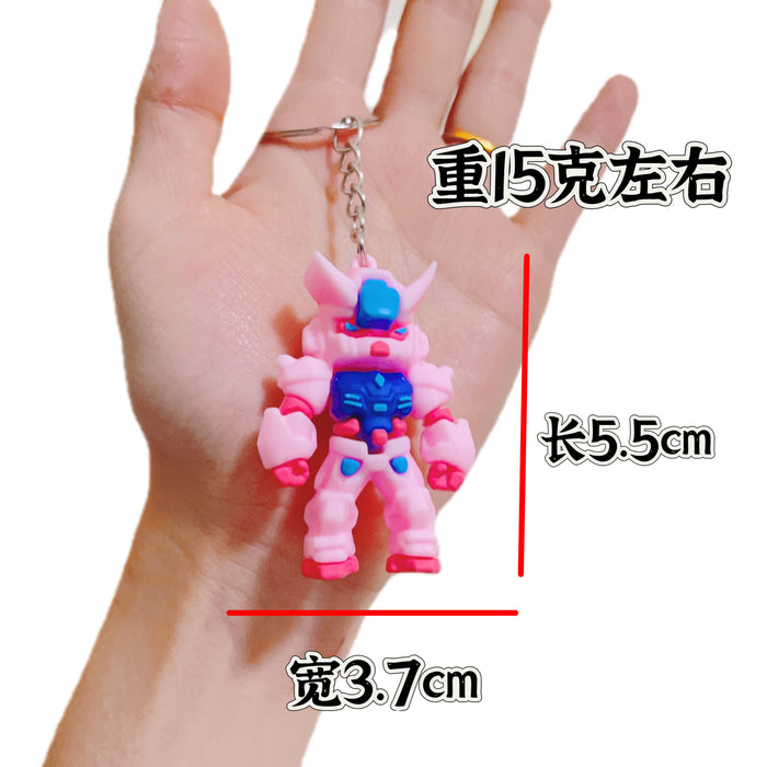Wholesale Keychain Backpack Keychain Guardian Mech Doll Couple Pendant Gift