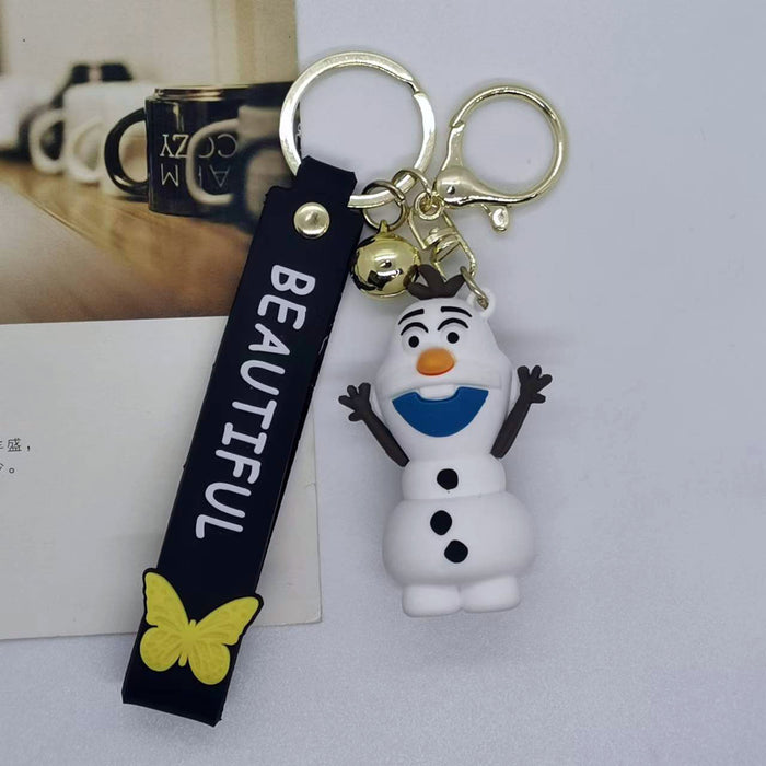 Wholesale Cartoon cure cute characters Keychain Pendant Bag Car Keychain Accessories