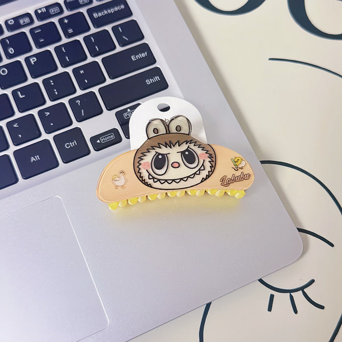 Wholesale Cartoon print kids'  hair clips available in a variety of colors