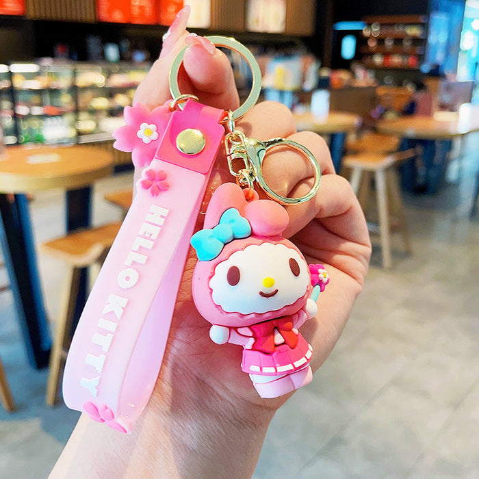 Wholesale Sakura Cute Doll Keychain JDC-KC-LeZ008