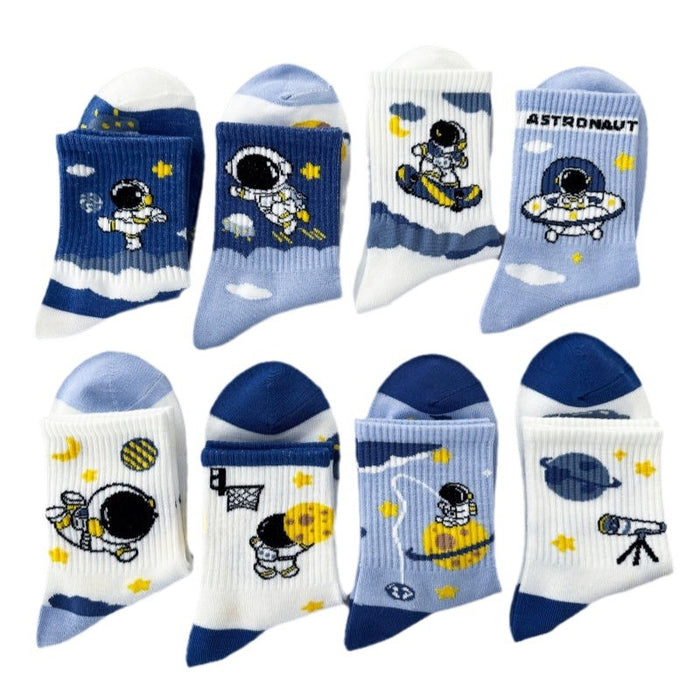 Wholesale Children's socks cartoon sports space socks