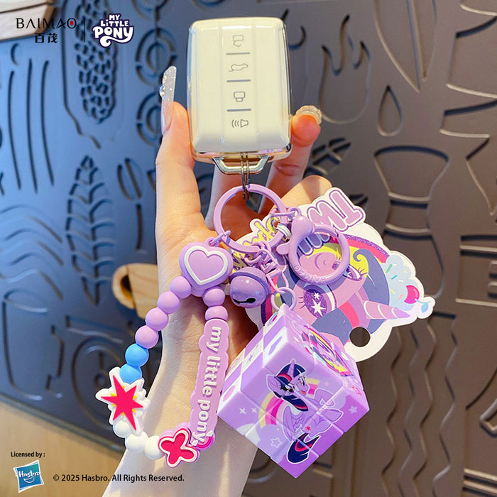 Wholesale Magic Cube Keychain Creative Mini Third Stage Decompression Puzzle Keychain Backpack Pendant