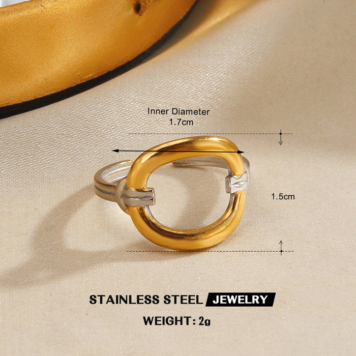 Wholesale Stainless steel Adjustable rings Star shaped Rings for Women