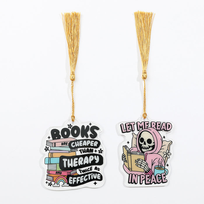 Wholesale Acrylic Bookmark Personality Bookmark