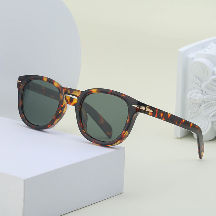 Wholesale Polarized Sunglasses Fashion Elliptical Frame Sunglasses Polarized Mirrors