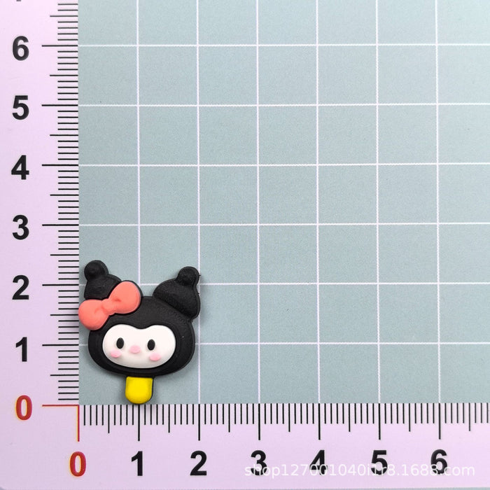 Wholesale DIY kit accessories PVC soft rubber phone case slippers shoe buckle decoration cup patch