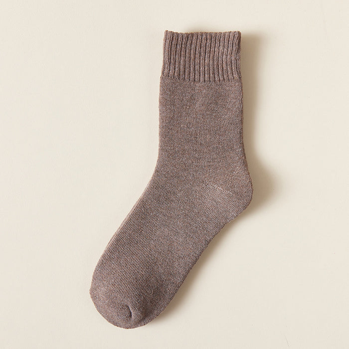 Wholesale Socks, looped socks, long socks, solid color, looped thick, warm midsole