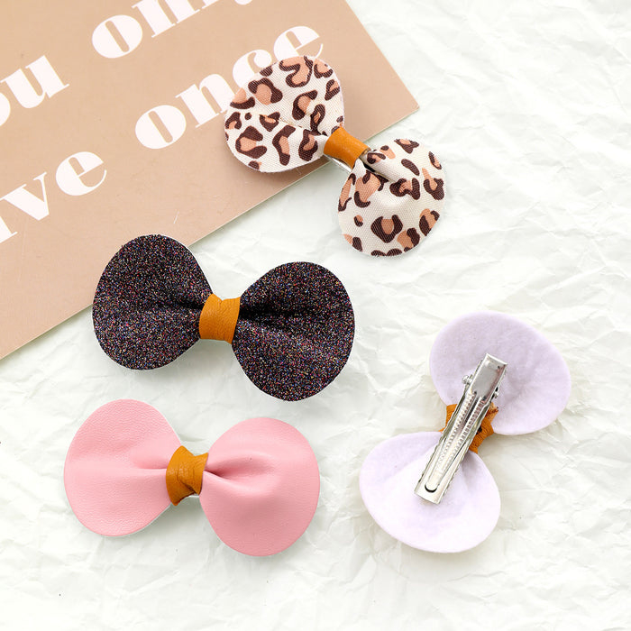 Wholesale Simple and fresh children' s bow hair clip