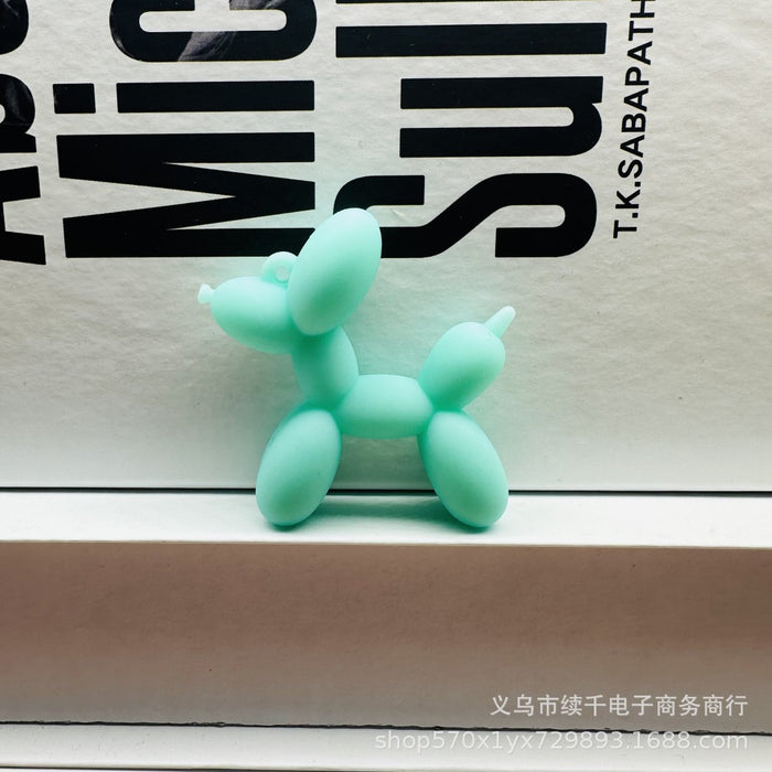 Wholesale Cartoon balloon dog keychain  bag pendant room decoration car ornaments doll accessories