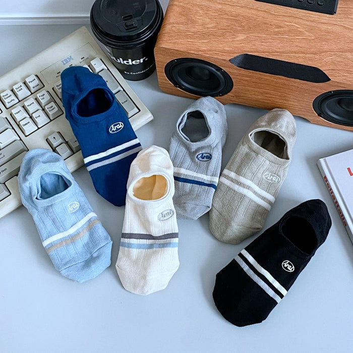 Wholesale Leisure silicone anti slip invisible socks