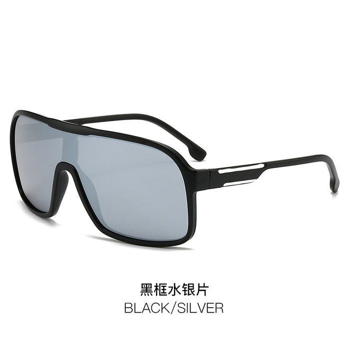 Wholesale New Polarized Large Frame Integrated Sunglasses Fashion Cycling Sports Mirrors Outdoor Sunshade Mirrors