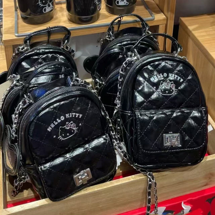 Wholesale Mini Small Backpack High-end Rhombic Chain Bag Cute Cat Backpack