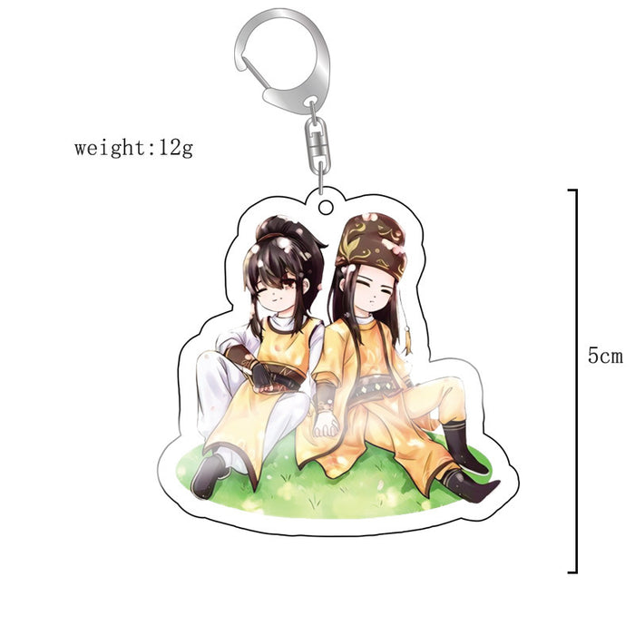 Wholesale Anime peripheral acrylic keychain pendant