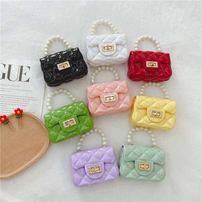 Wholesale Jelly bag, hand-held mini bag, children's cute little shoulder bag