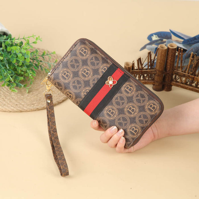 Wholesale Long Large Capacity Card Holder Wallet JDC-WT-HNG005