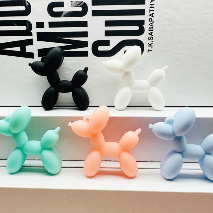 Wholesale Cartoon balloon dog keychain  bag pendant room decoration car ornaments doll accessories