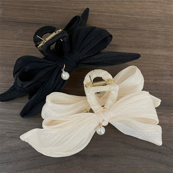 Wholesale Elegant pearl classic versatile hair clip