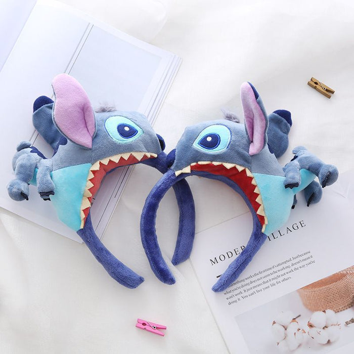 Wholesale Cartoon Headband Cute Open Bite Headband Girl Face Wash Mask