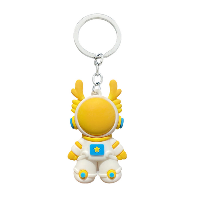 Wholesale Cartoon 3D PVC Graduation Keychain Zodiac Gift Key Pendant