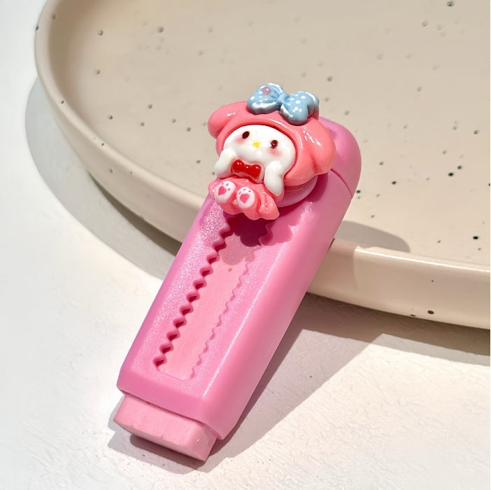 Wholesale Cartoon Push-Pull Eraser Resin Correction Eraser